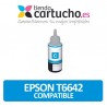 EPSON T6642 CYAN BOTELLA DE TINTA GENERICA