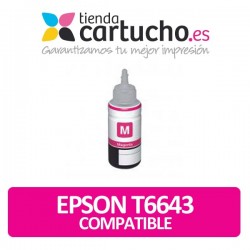 EPSON T6643 MAGENTA BOTELLA DE TINTA GENERICA