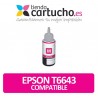 EPSON T6643 MAGENTA BOTELLA DE TINTA GENERICA