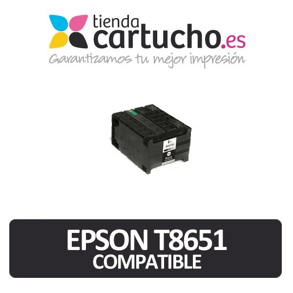 Cartucho compatible Epson T8651 10.000 copias