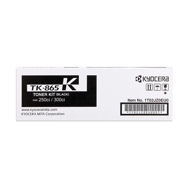 CARTUCHO DE TONER KYOCERA TK-865 NEGRO ORIGINAL