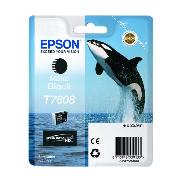 Cartucho de tinta original Epson T7603 magenta (vivid)