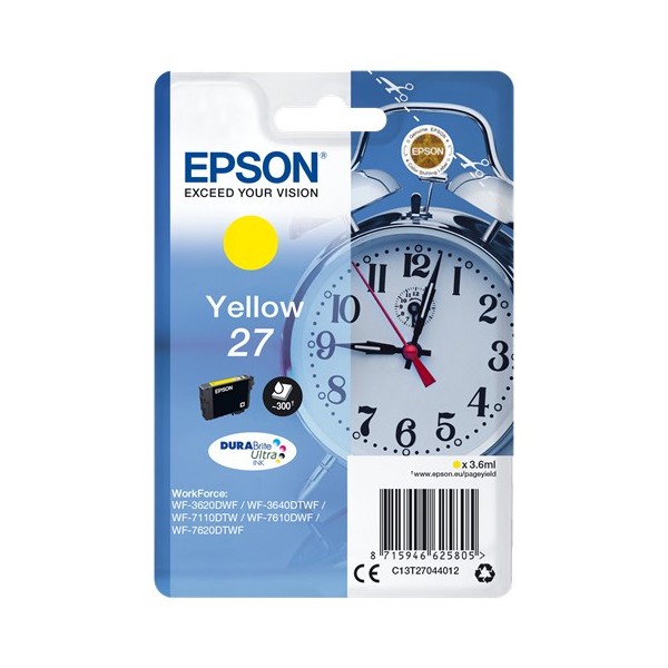 Epson 27 Original Amarillo T2704