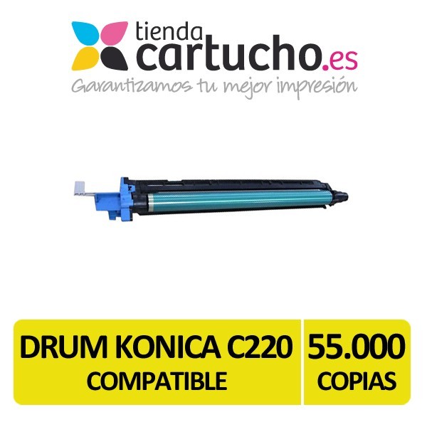Tambor Konica Minolta C220 Amarillo compatible
