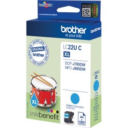 Brother LC22U Cyan Original