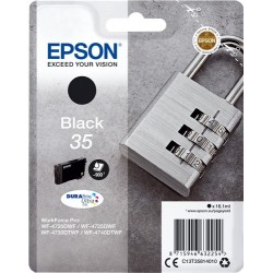 Epson 35 Negro, Cartucho De Tinta Original