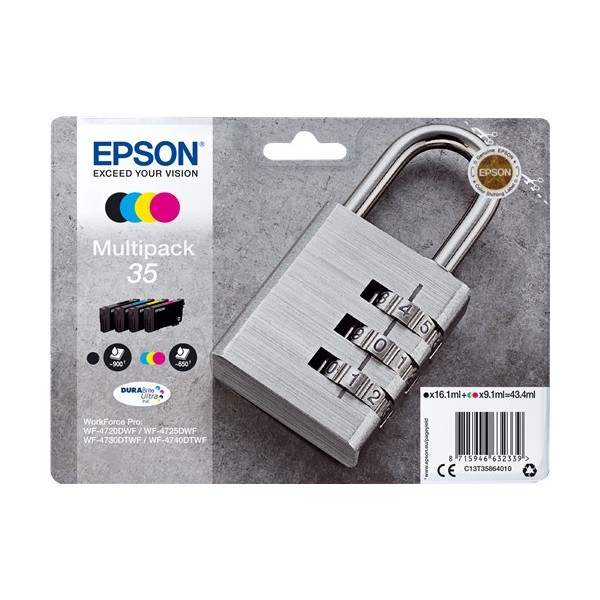 Epson 35 Magenta, Cartucho De Tinta Original