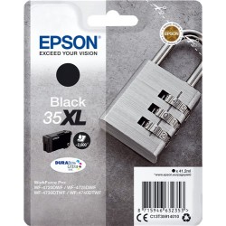 Epson 35 Negro, Cartucho De Tinta Original