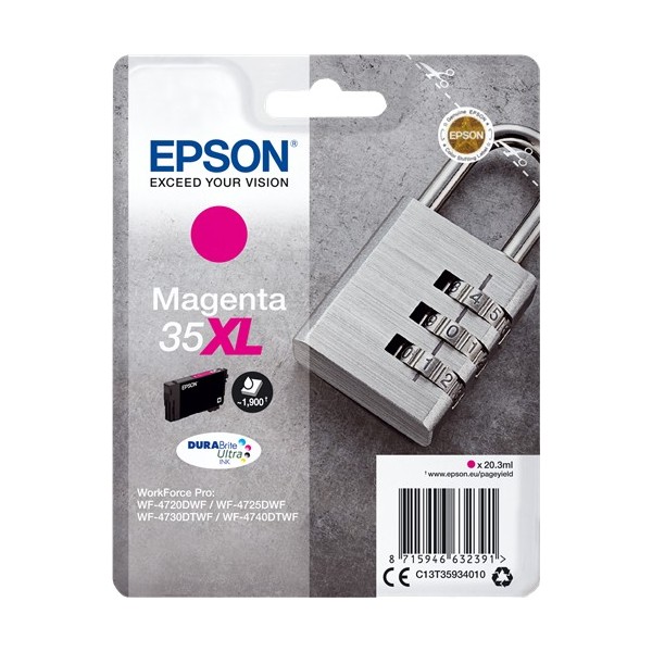 Epson 35 Magenta, Cartucho De Tinta Original