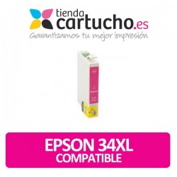 Cartucho compatible Epson 34XL cyan