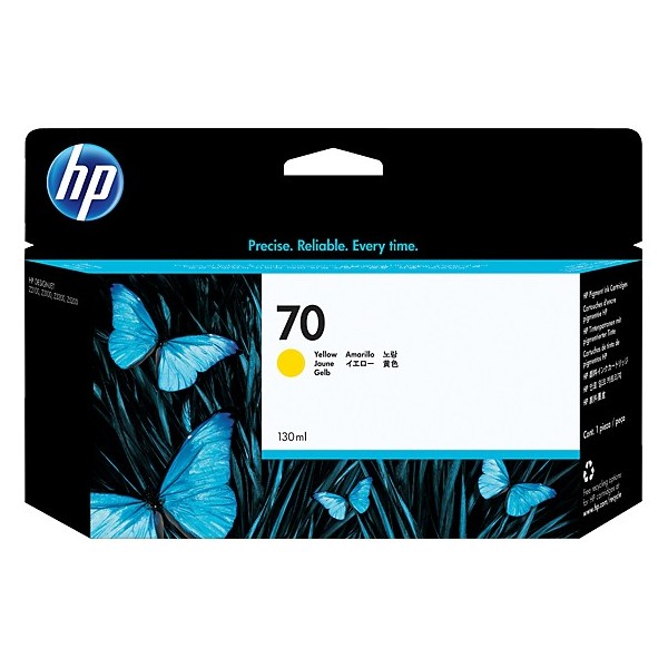 HP 70 ORIGINAL AMARILLO (C9454A)