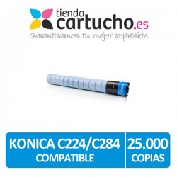 Toner Konica Minolta C224 / C284 / C364 Compatible Cyan
