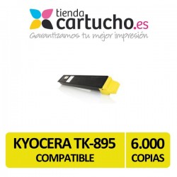 Toner AMARILLO KYOCERA TK 895 compatible