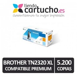 TONER BROTHER TN2320XL COMPATIBLE PREMIUM 5.200 COPIAS