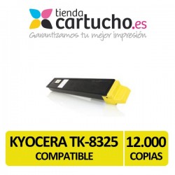 Toner Kyocera TK8325 Amarillo Compatible