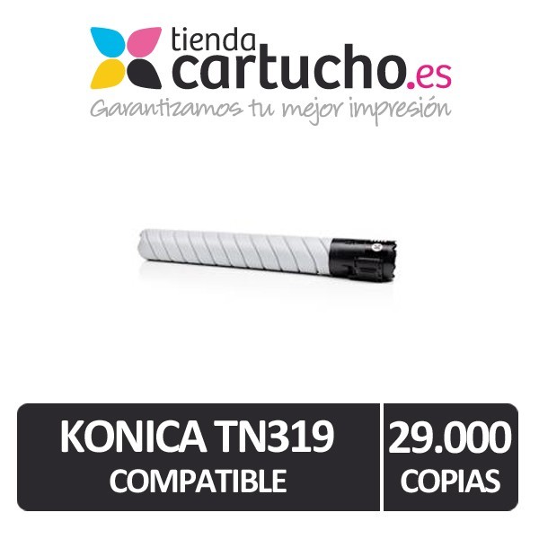 Toner compatible Konica Minolta TN319 Negro