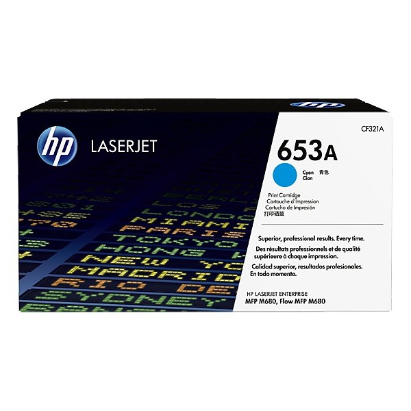 Toner HP CF321A Original Cyan (653A)