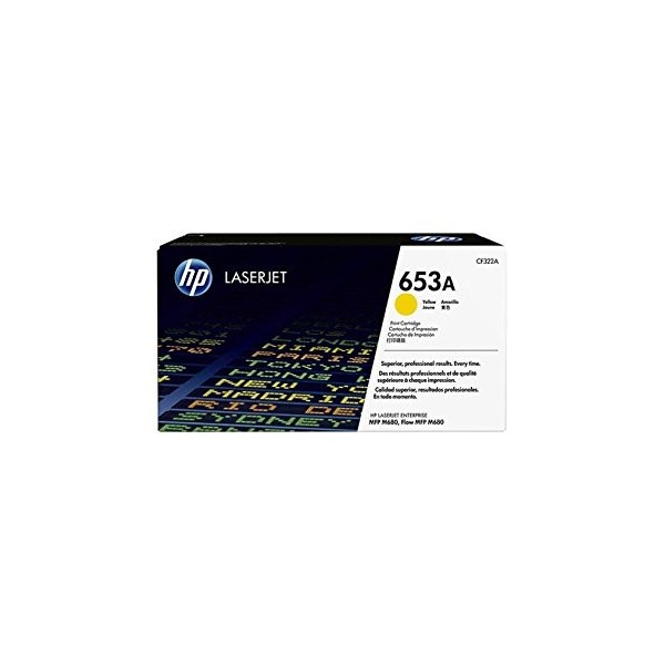 Toner HP CF322A Original Amarillo (653A)