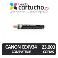 Toner Canon CEXV34 Negro Compatible