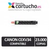 Toner Canon CEXV34 Negro Compatible