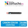 Toner Canon CEXV34 Cyan Compatible