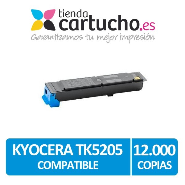 Toner Kyocera TK5205 Cyan Compatible