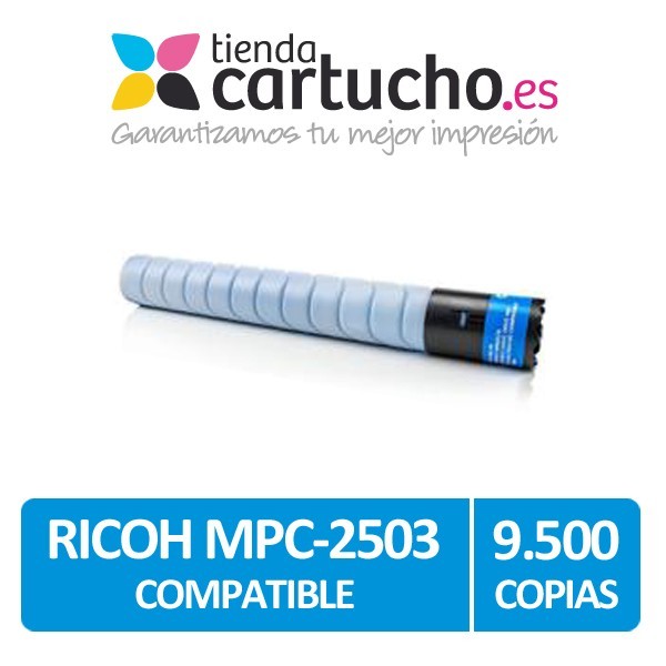 Toner Ricoh MP-C2503 Compatible Cyan