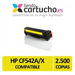 Toner HP CF542A/X Compatible Amarillo