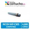 Toner compatible Ricoh MP-C305 Cyan