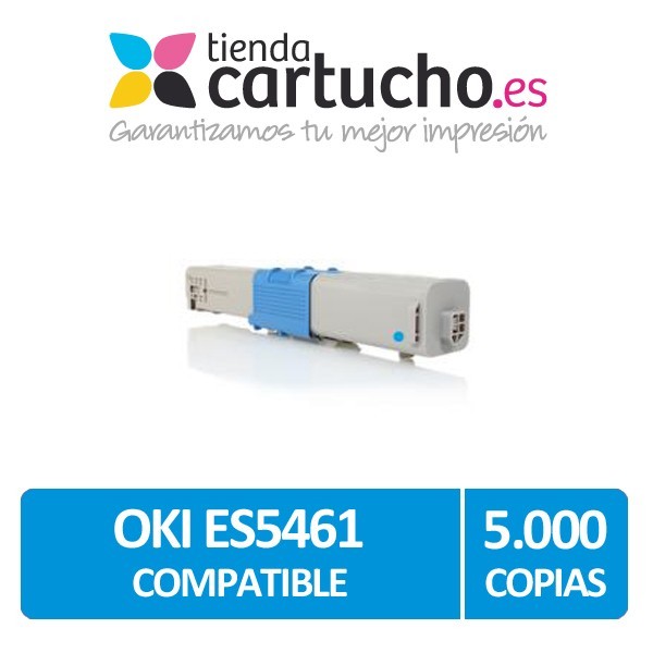 Toner OKI ES5461 Cyan Compatible