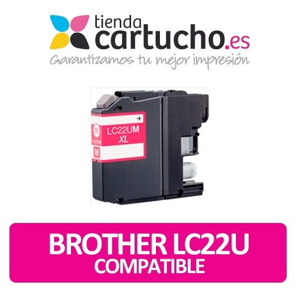 Cartucho de tinta Brother LC22U Magenta XL compatible (LC-22UM)