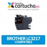 Cartucho de tinta Brother LC3217 Cyan compatible (LC-3217C)