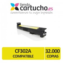 Toner Compatible HP CF302A (Nº827A) Amarillo