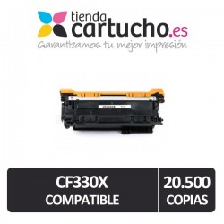 Toner Compatible HP CF330A (Nº654X) Negro