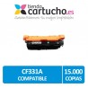 Toner Compatible HP CF331A (Nº654A) Cyan