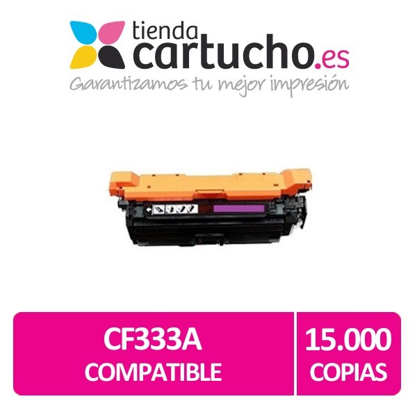 Toner Compatible HP CF333A (Nº654A) Magenta