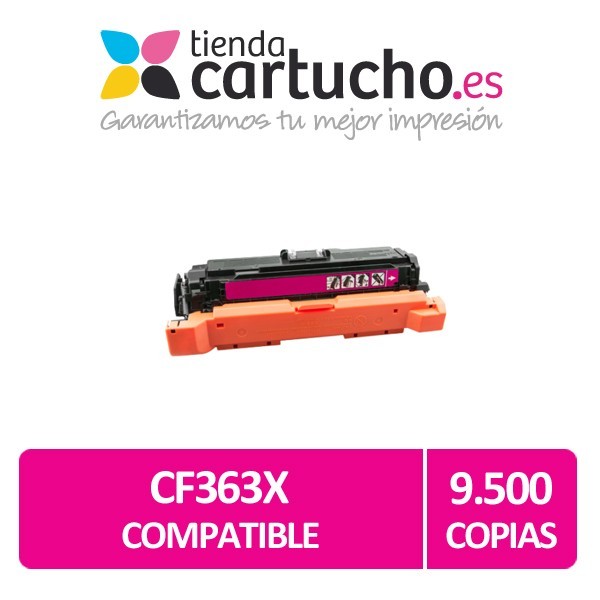 Toner Compatible HP CF360X (Nº508X) Magenta