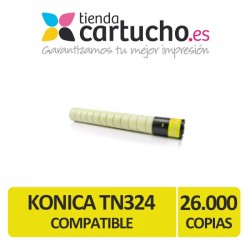 Toner compatible Konica Minolta TN324 Cyan