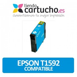 Cartucho de tinta Epson T1592 cyan compatible