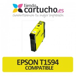 Cartucho de tinta Epson T1594 amarillo compatible