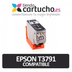 Cartucho de tinta Epson T3791/T3781 378xl negro compatible