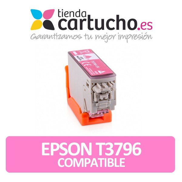Cartucho de tinta Epson T3796/T3786 378xl magenta light compatible