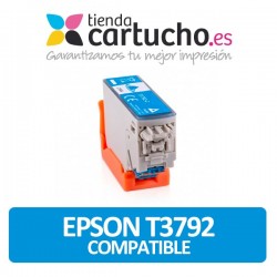 Cartucho de tinta Epson T3792/T3782 378xl cyan compatible