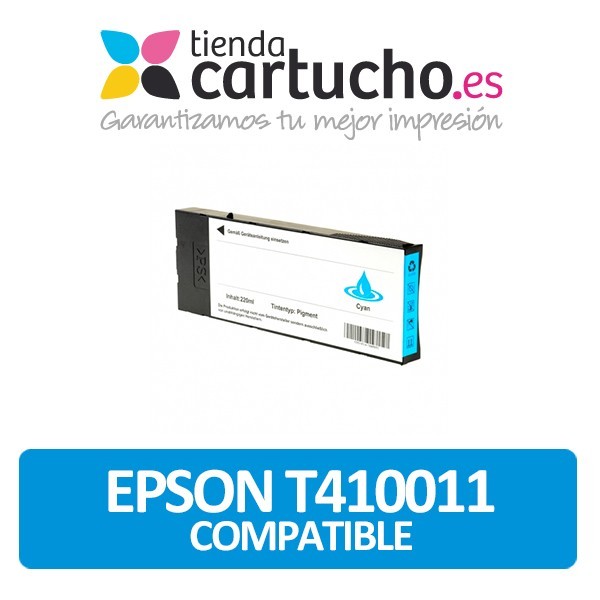 Cartucho de tinta Epson T410011 cyan compatible
