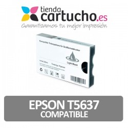 Cartucho de tinta Epson T563700 negro light compatible