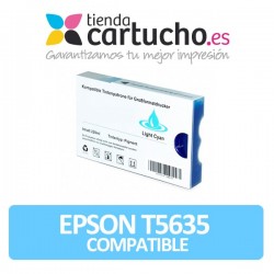 Cartucho de tinta Epson T563500 cyan light compatible