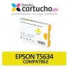 Cartucho de tinta Epson T563400 amarillo compatible