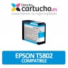 Cartucho de tinta Epson T5802 cyan compatible