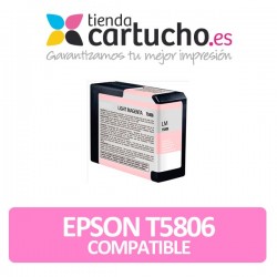 Cartucho de tinta Epson T5806 magenta light compatible