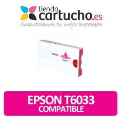 Cartucho de tinta Epson T603300 magenta compatible
